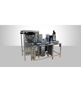 ست مکاترونیک 08 ایستگاهه (بدون ربات دلتا) QV-MEC-08B