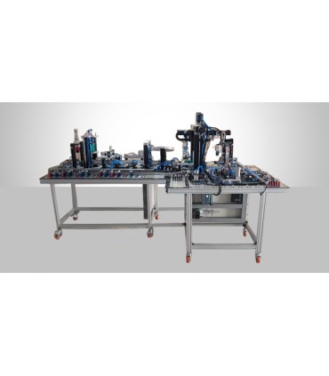 سیستم رباتیک هوشمند ده ایستگاه QV-MEC-10